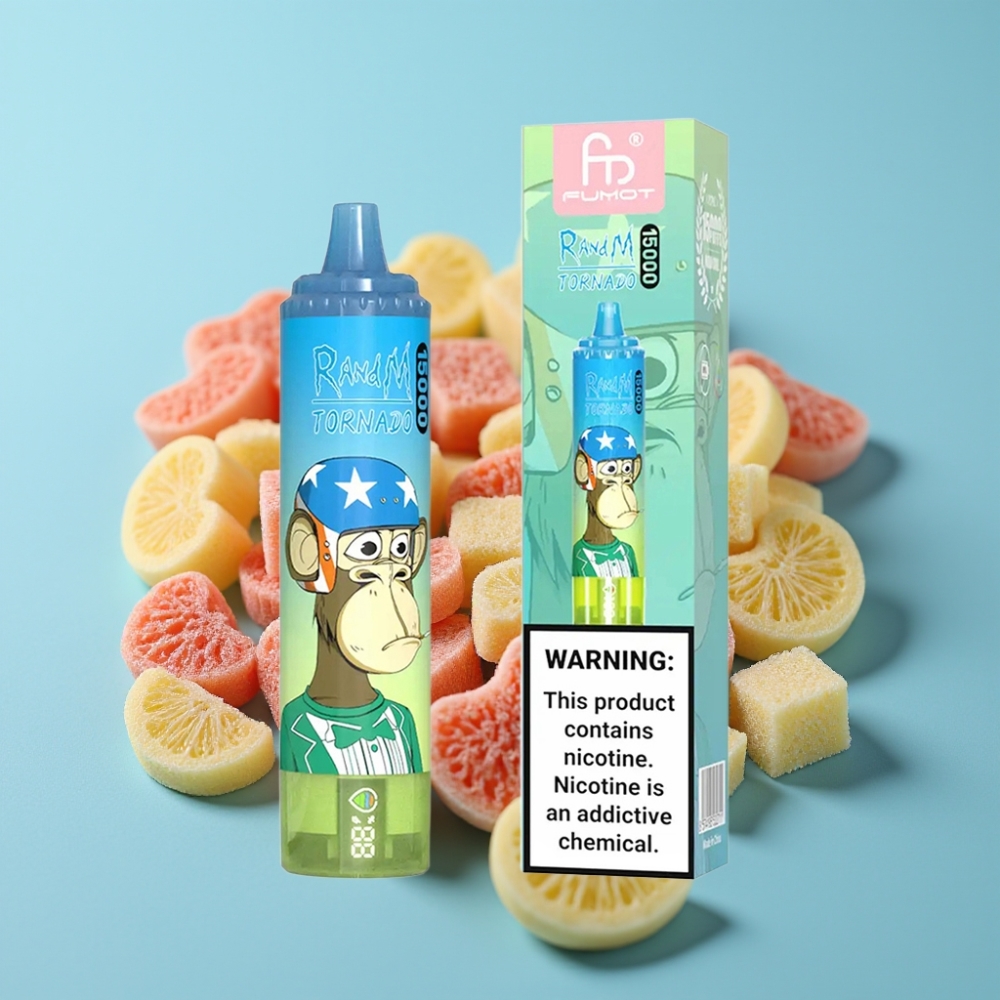 Fumot RandM Tornado 15000 Puffs 25ml 850mAh Mesh Gummy Bear