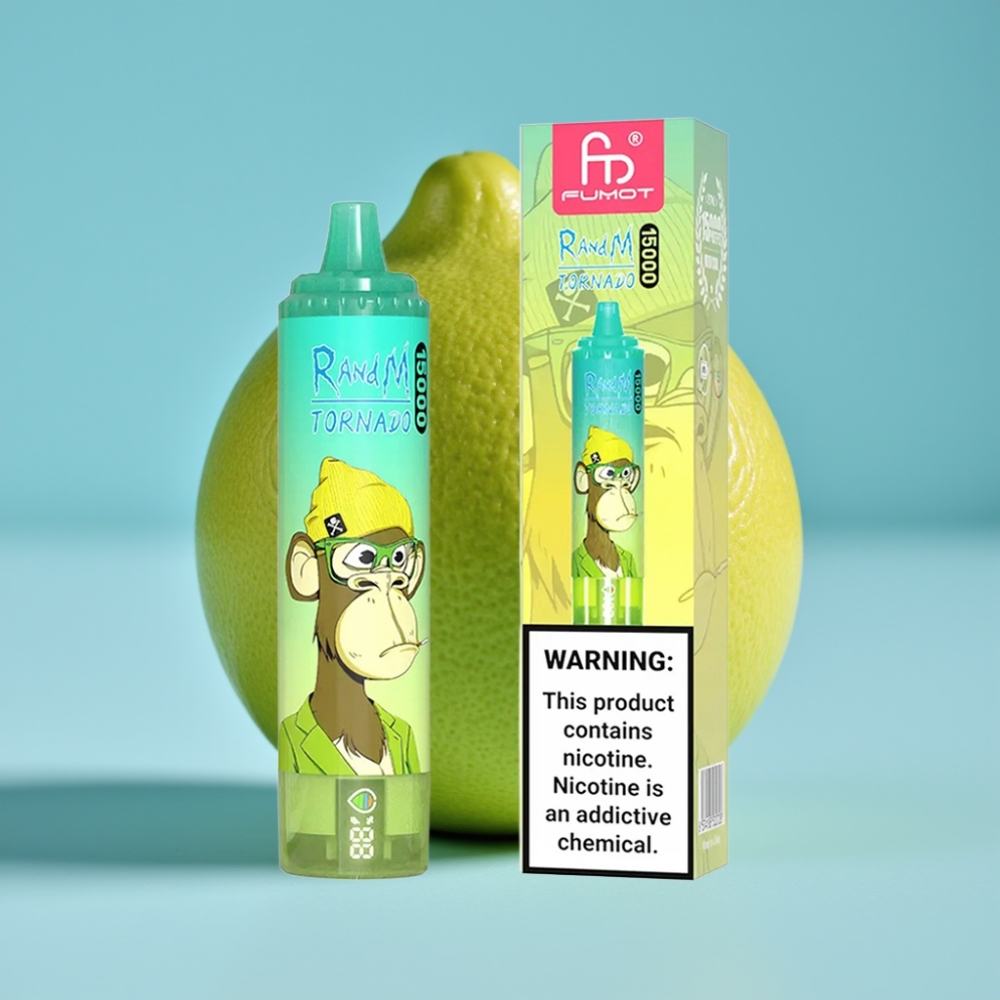 Fumot RandM Tornado 15000 Puffs 25ml 850mAh Mesh Lemon Lime