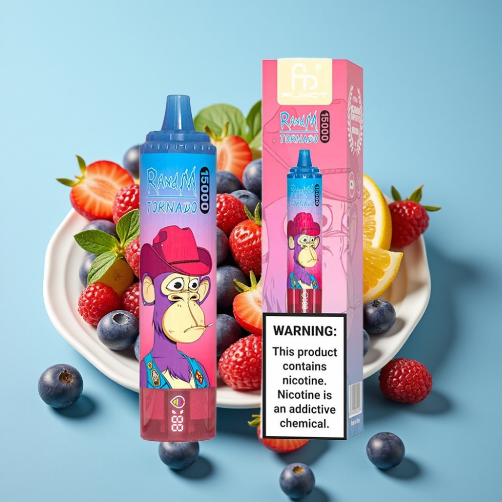 Fumot RandM Tornado 15000 Puffs 25ml 850mAh Mesh Mixed Berry