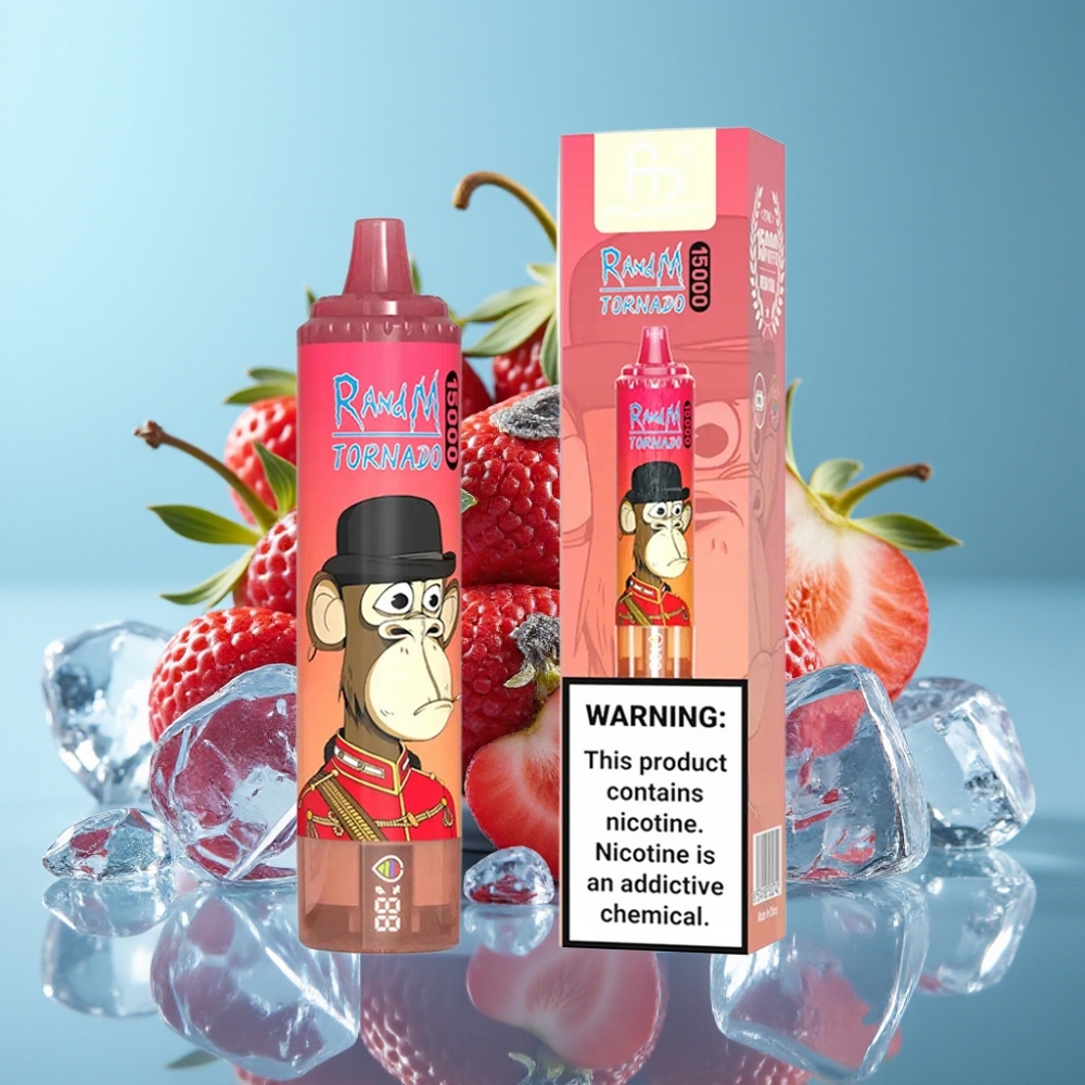 Fumot RandM Tornado 15000 Puffs 25ml 850mAh Mesh Red Energy Ice