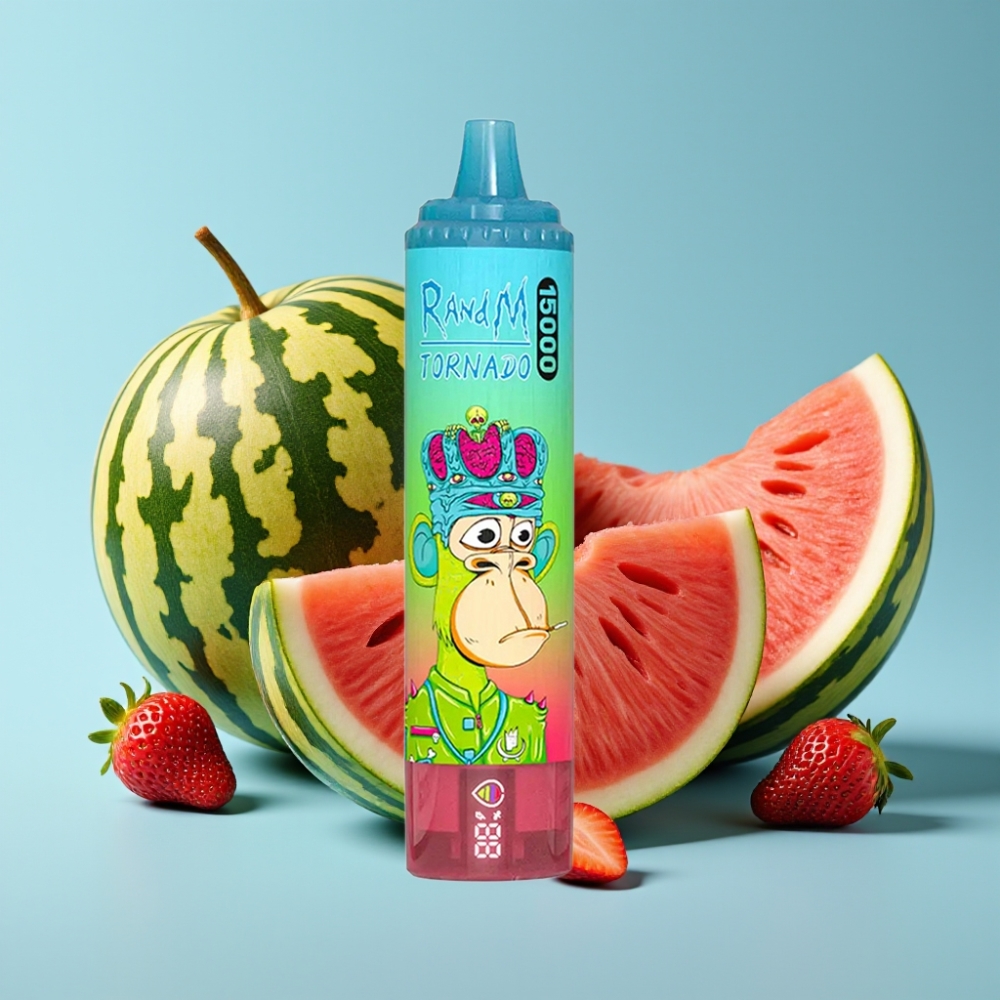 Fumot RandM Tornado 15000 Puffs 25ml 850mAh Mesh Strawberry Watermelon