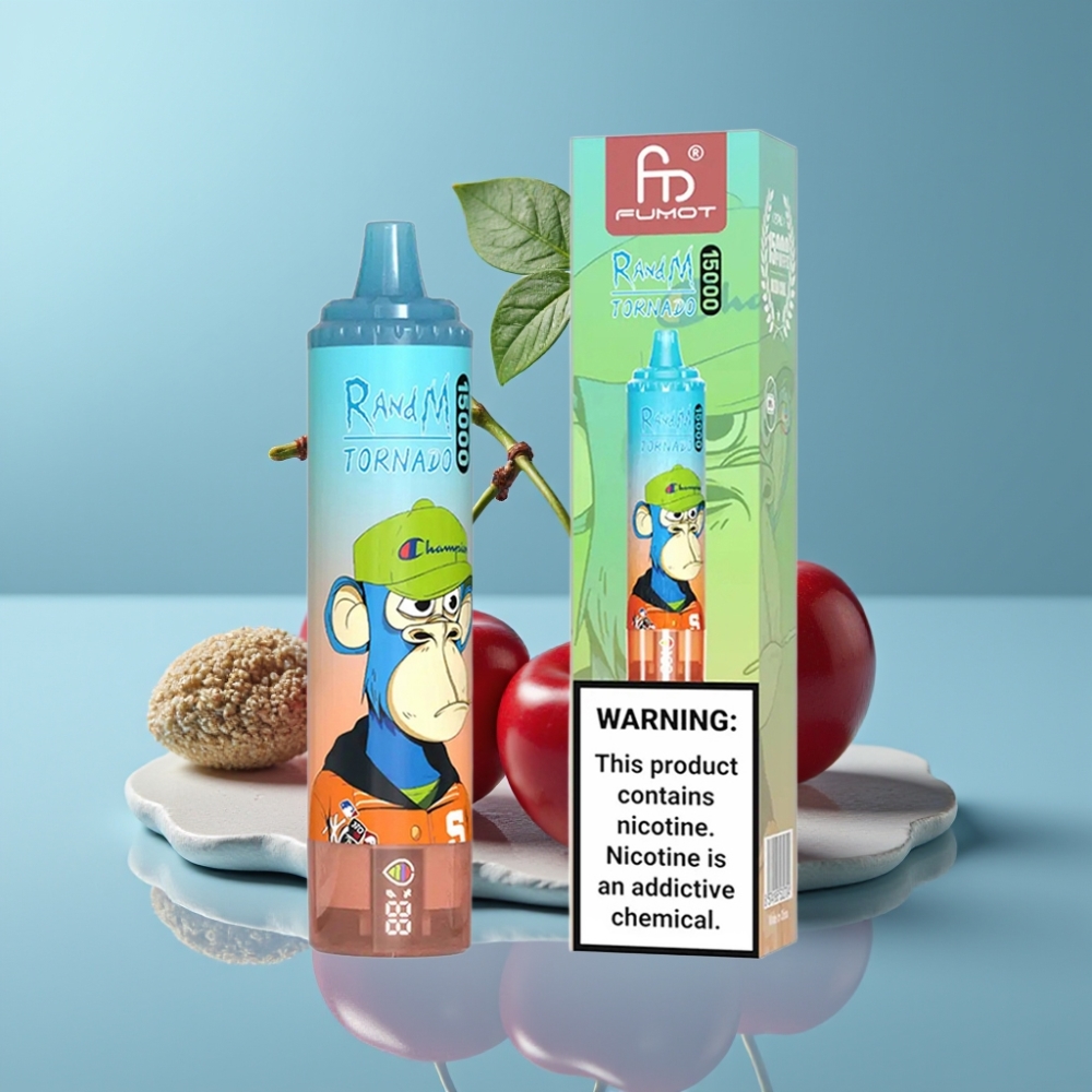 Fumot RandM Tornado 15000 Puffs 25ml Mesh 850mAh Cherry Cola