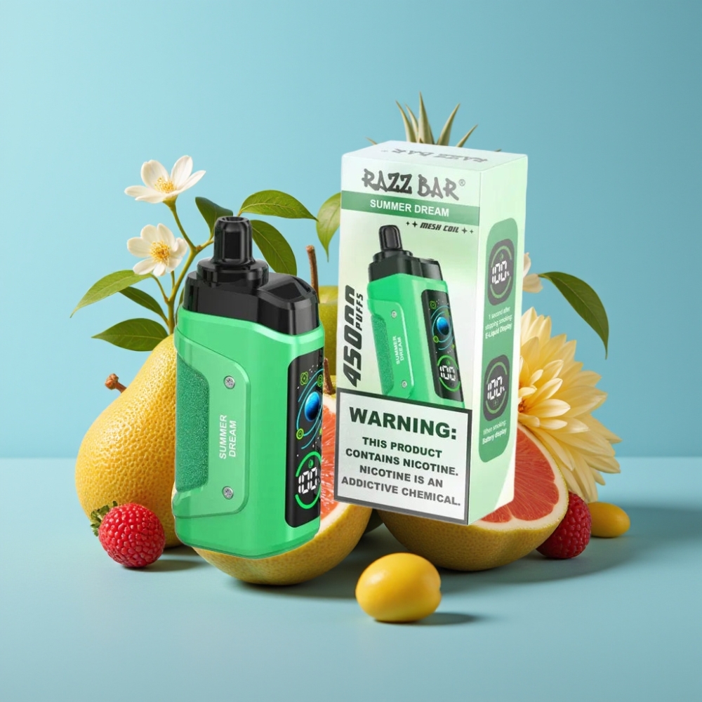 Razz Bar 45000 Puffs Adjustable Airflow Summer Dream Disposable Vape