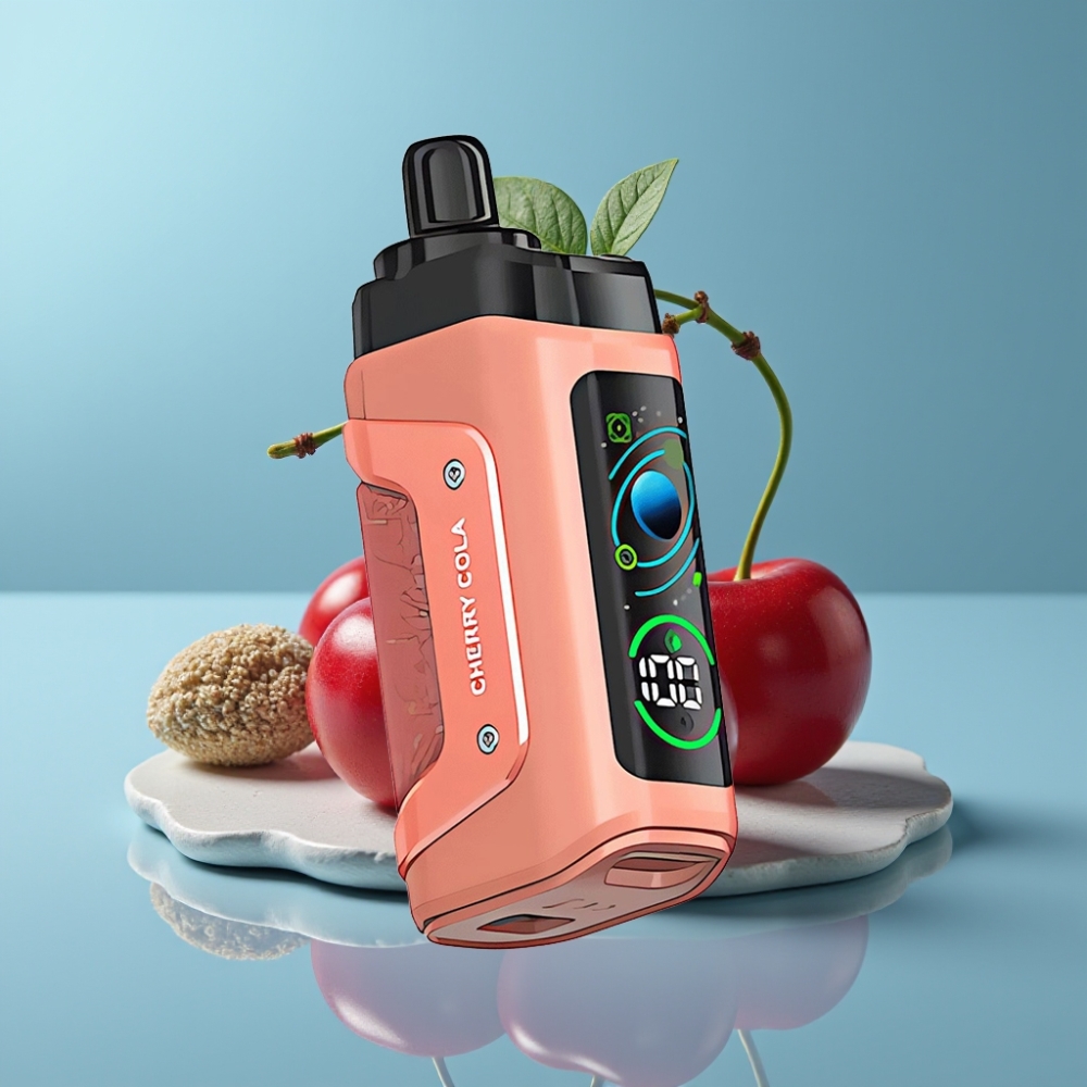 Razz Bar 45000 Puffs Cherry Cola Adjustable Airflow Type-C Rechargeable Disposable Vape