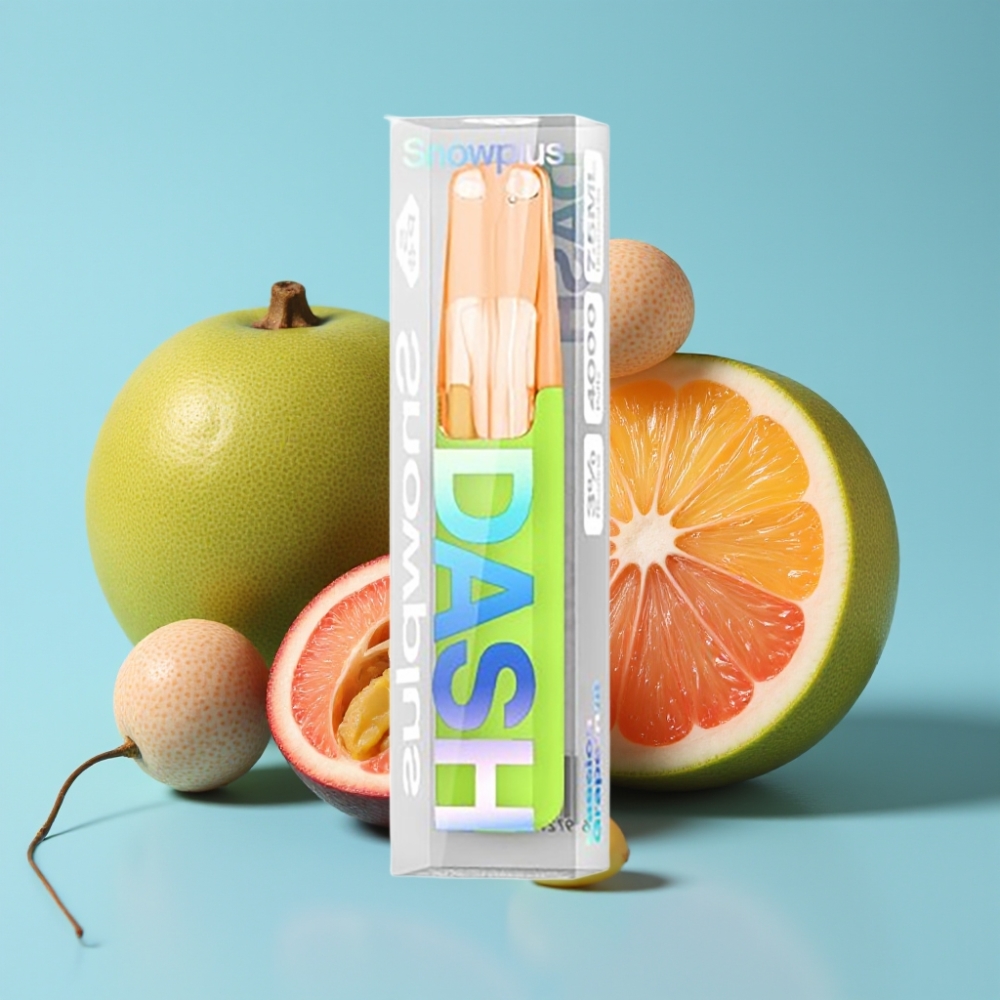 Snowplus Dash 4000 Puffs 7.5ml 530mAh Ceramic Passion Grapefruit