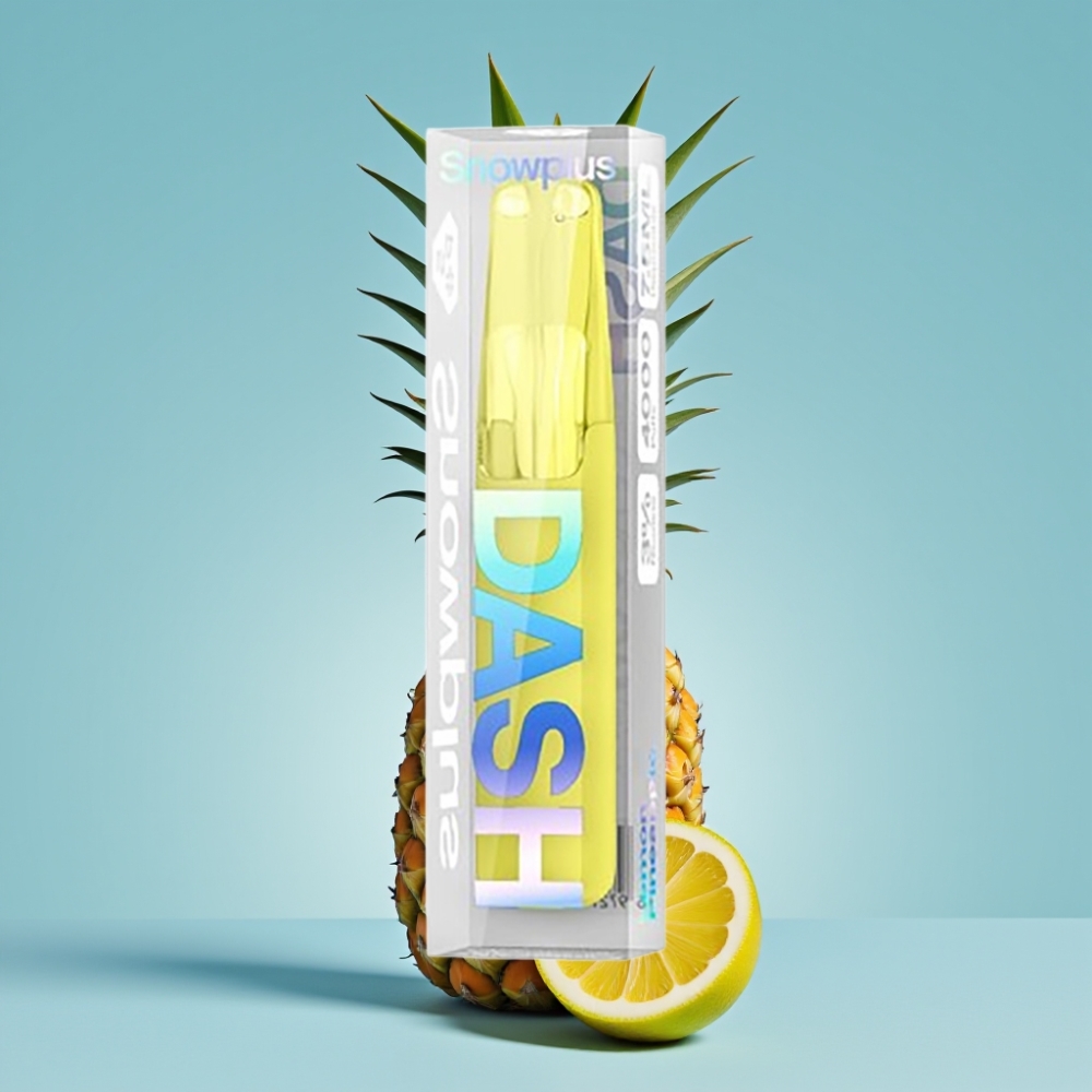 Snowplus Dash 4000 Puffs 7.5ml Lemon Pineapple Ceramic Disposable
