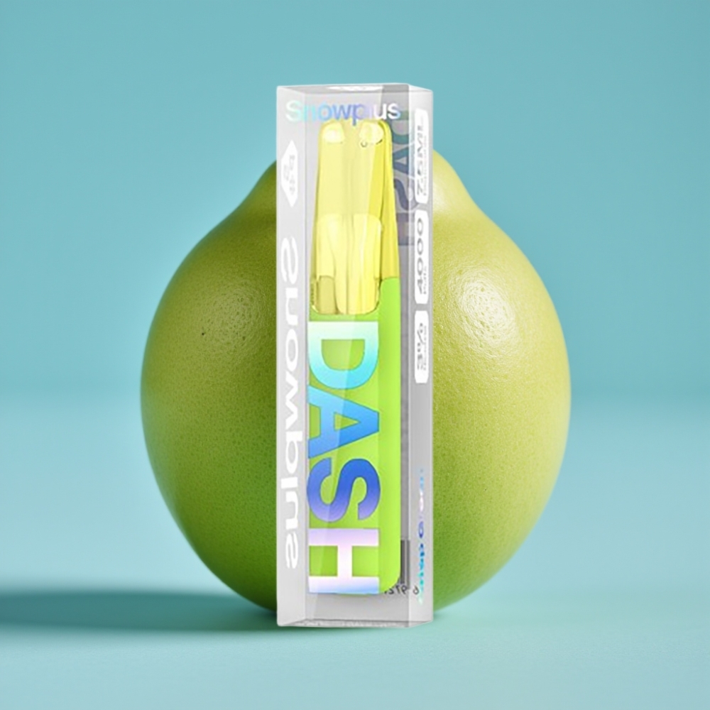Snowplus Dash 4000 Puffs Ceramic 7.5ml Crisp Green vape Canada wholesale