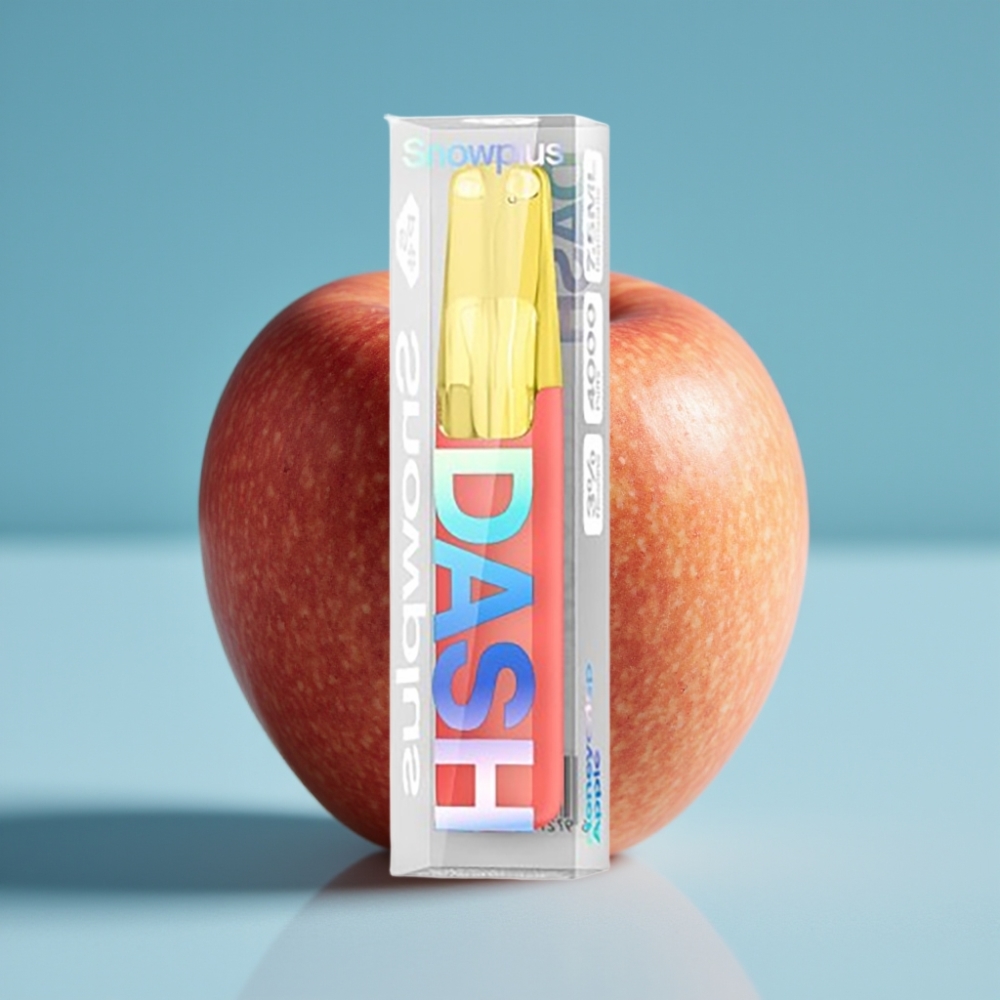 Snowplus Dash 4000 Puffs Ceramic 7.5ml Honeycrisp Apple vape Canada wholesale