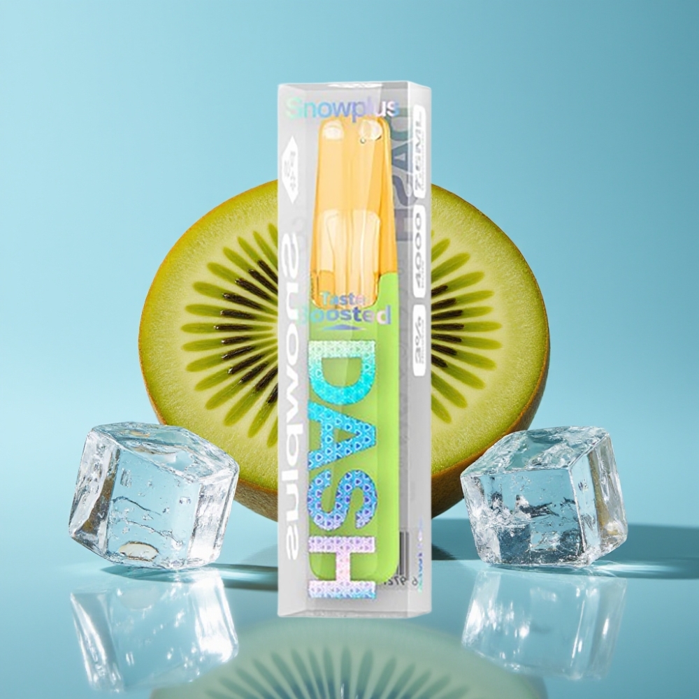 Snowplus Dash 4000 Puffs Ceramic 7.5ml Kiwi Ice vape Canada wholesale