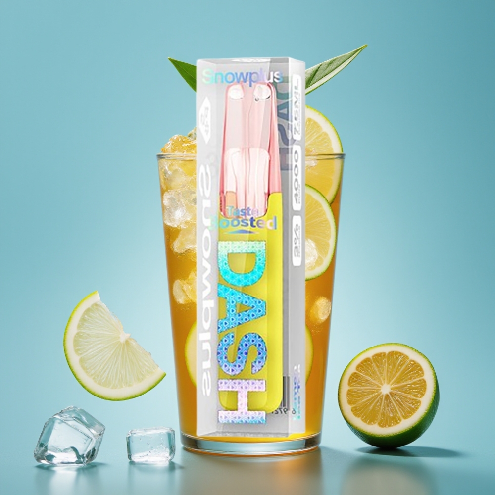 Snowplus Dash 4000 Puffs Ceramic 7.5ml Lemon Ice Tea vape Canada wholesale