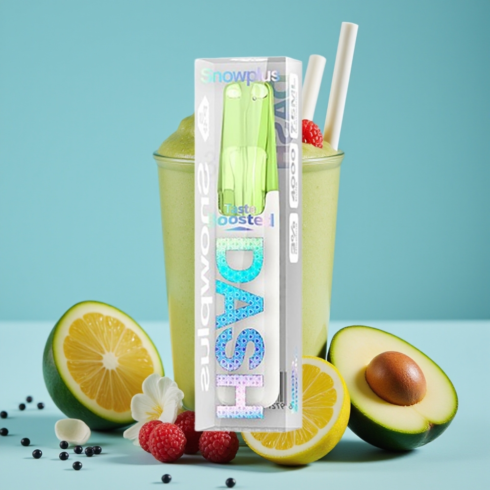 Snowplus Dash 4000 Puffs Ceramic 7.5ml Matcha Smoothie vape Canada wholesale