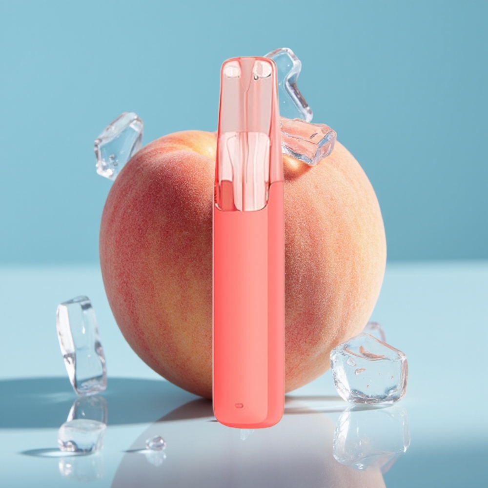 Snowplus Dash 4000 Puffs Ceramic 7.5ml Peach Ice vape Canada wholesale