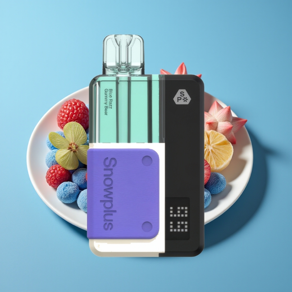 Snowplus Swift 15000 Puffs Dual Mesh 2+10ml Blue Razz Gummy Bear Pod Kit