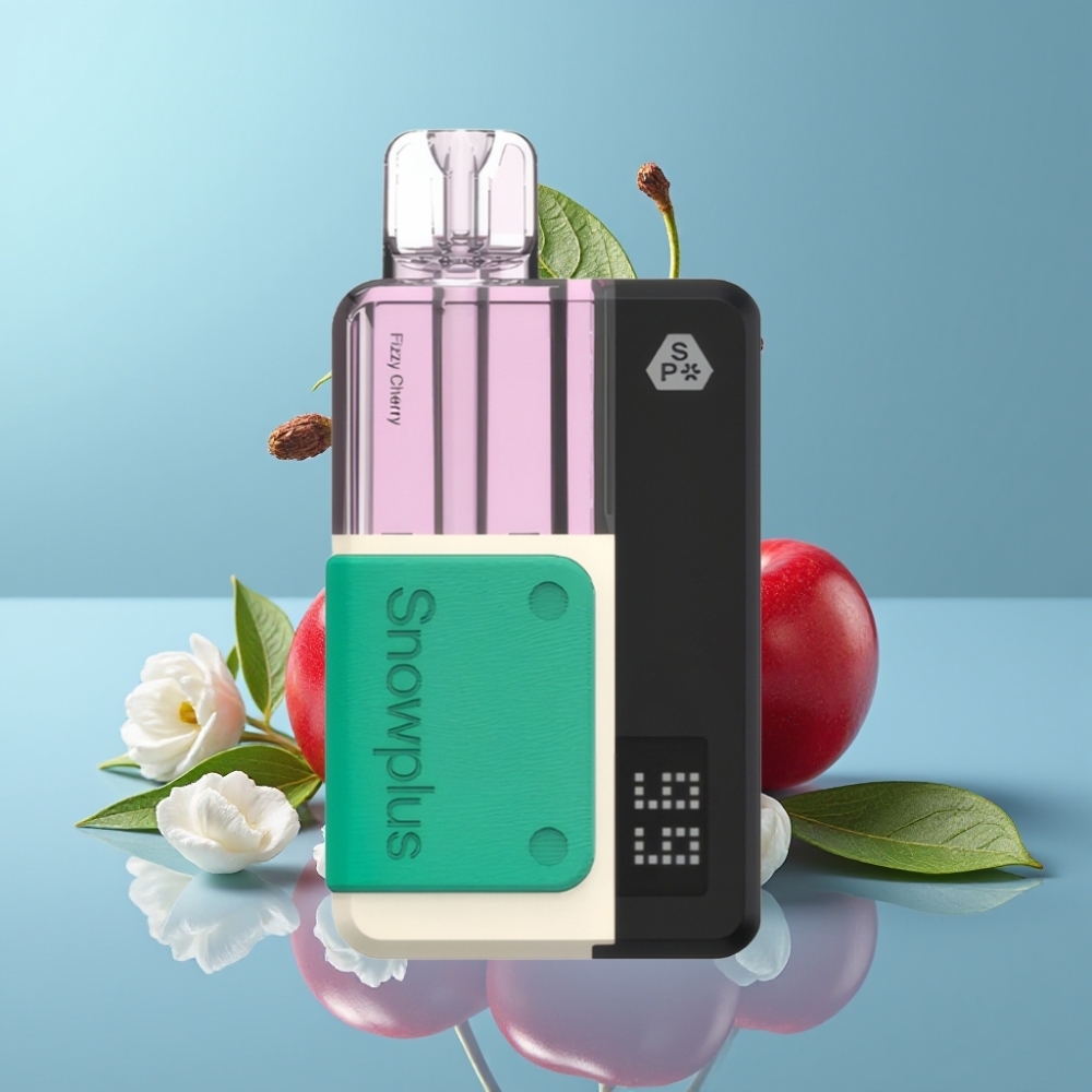 Snowplus Swift 15000 Puffs Pod Kit Fizzy Cherry Dual Mesh 1000mAh 2+10ml
