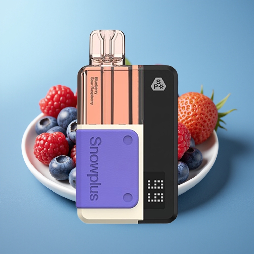 Snowplus Swift 5000 Puffs 1000mAh Dual Mesh Blueberry Sour Raspberry