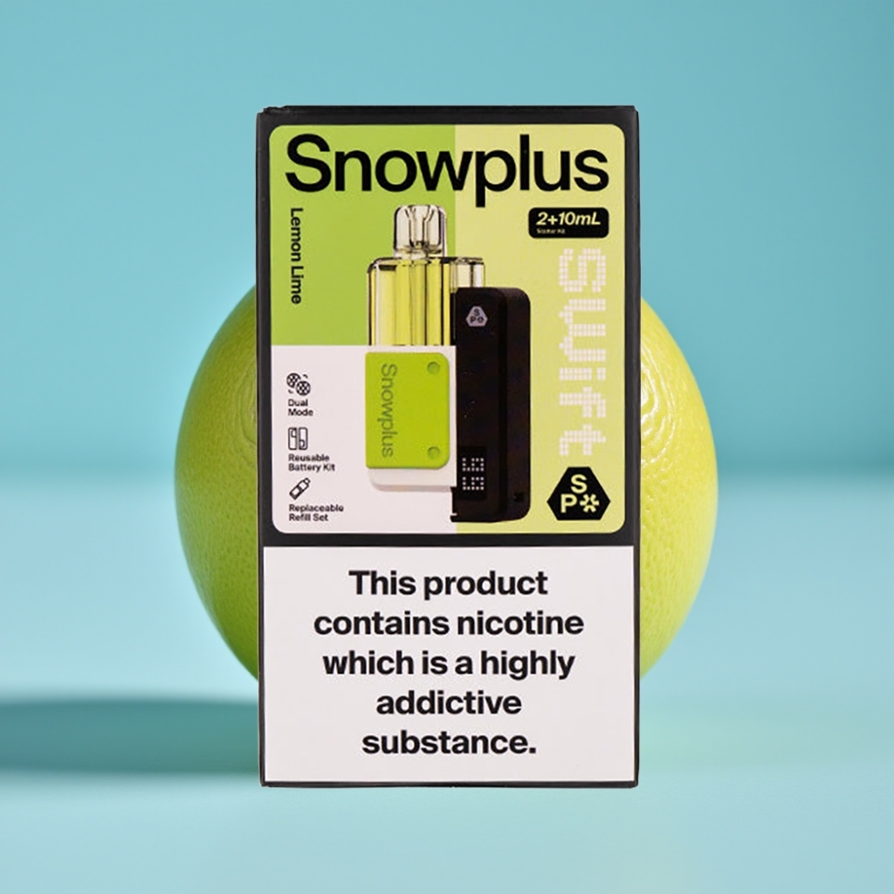 Snowplus Swift 5000 Puffs Dual Mesh 1000mAh 2+10ml 2% Lemon Lime Prefilled Pod Kit