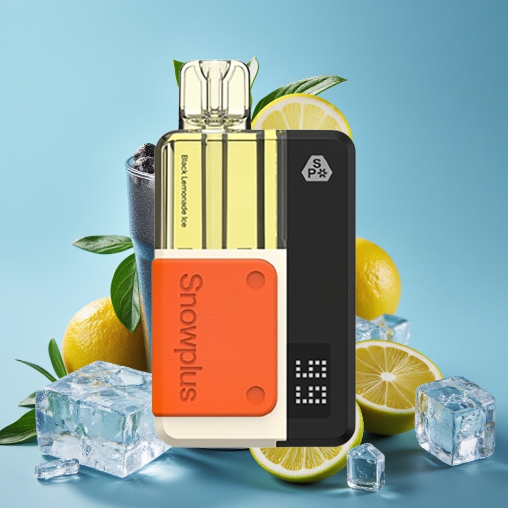 Snowplus Swift 5000 Puffs Dual Mesh 1000mAh Black Lemonade Ice